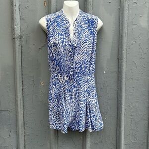 Saloni Silk Jumpsuit, size 2